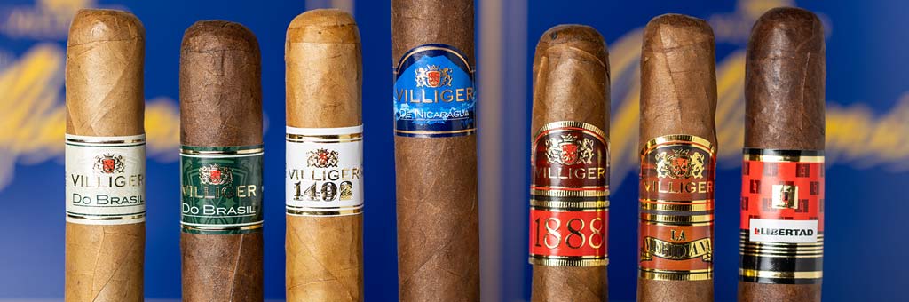 Villiger Zigarren Produktionsstandorten Dominikanische Republik, Nicaragua und Brasilien