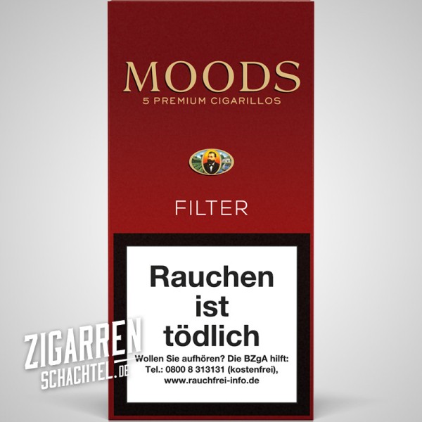 Dannemann Moods Filter 5er Packung