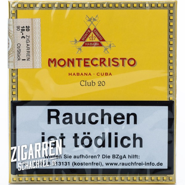 Montecristo Club, 20er Box