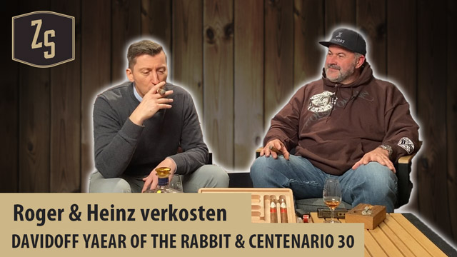 Tasting Video: Davidoff Year of the Rabbitt u. Centenario 30