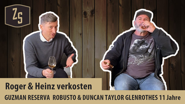 Guzman Reserva Torpedo & Duncan Taylor Glenrothes Whisky