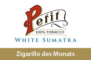 Zigarillo des Monats: Nobel Petit White Sumatra