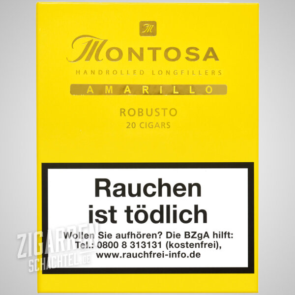 Montosa Amarillo Robusto 20er Box (3% Kistenrabatt)