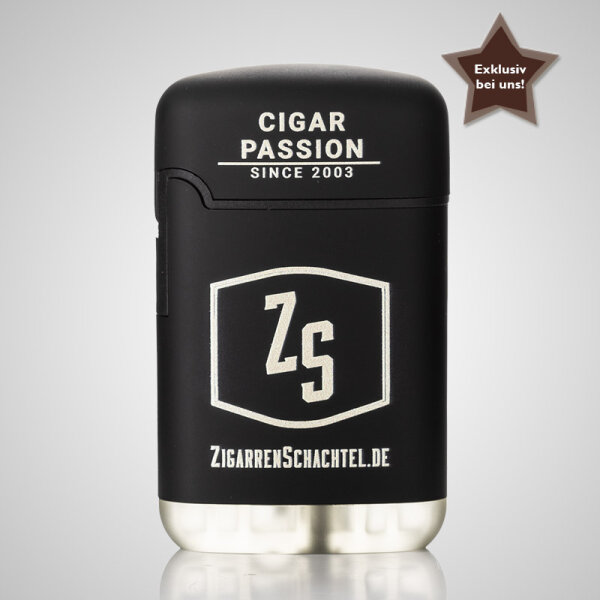 ZigarrenSchachtel.de Single Jetflame Feuerzeug