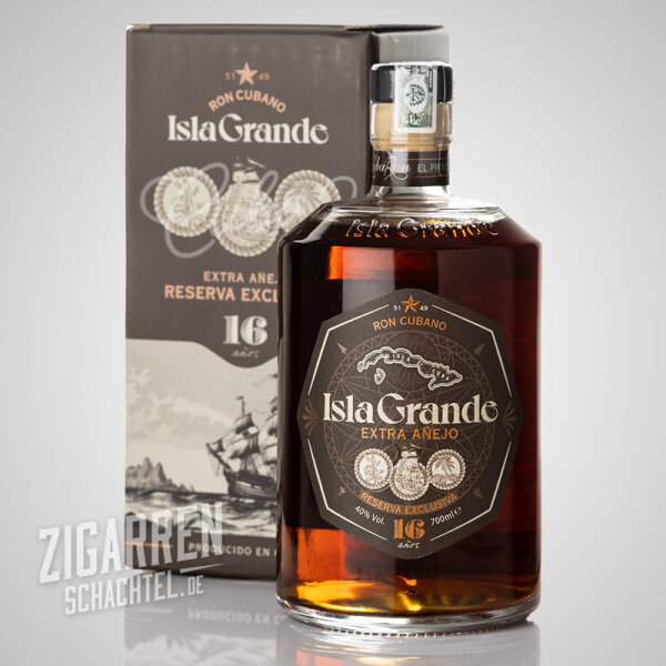 Isla Grande Ron Extra Anejo 16 Jahre Reserva Exclusiva