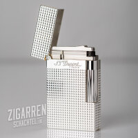 S.T. Dupont Ligne 2 Diamond Head Silber
