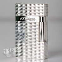 S.T. Dupont Ligne 2 Diamond Head Silber