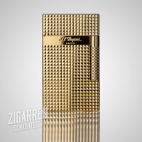 S.T. Dupont Le Grand Diamond Head Gold
