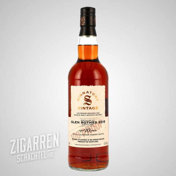 Signatory Glenrothes 10 Jahre 100 Proof Edition