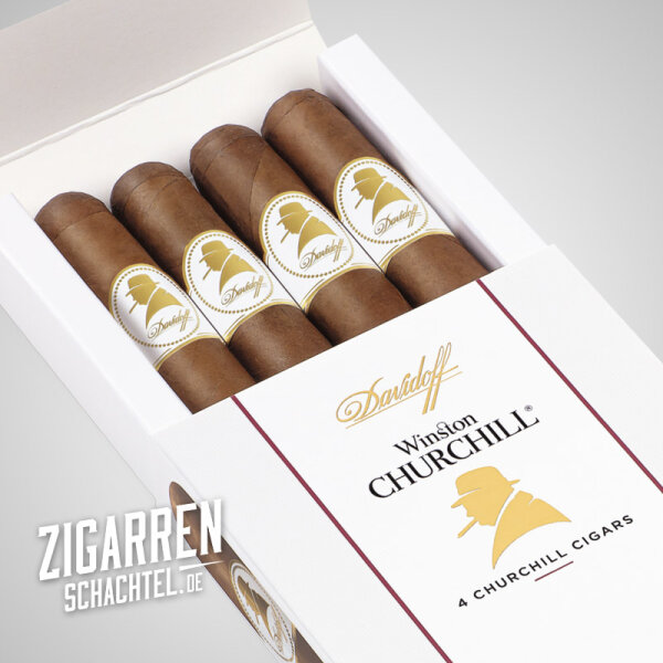 Davidoff Winston Churchill Churchill 4er Packung (3% Kistenrabatt)